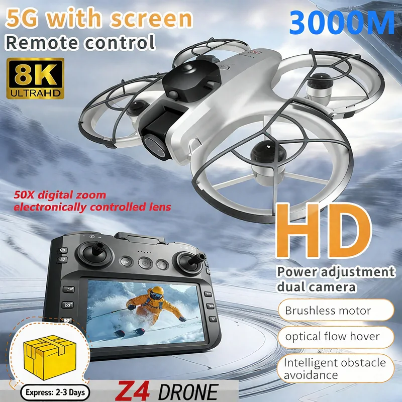 Kids Outdoor House Accessories - Novo Drone MINI Z4 4K Profissional