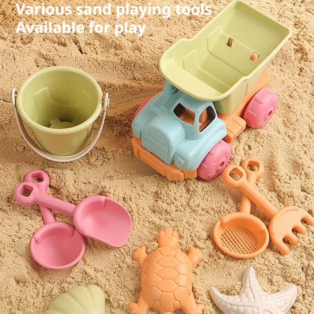 Kids Outdoor Mud Kitchen - Conjunto de 7 Peças de Brinquedos