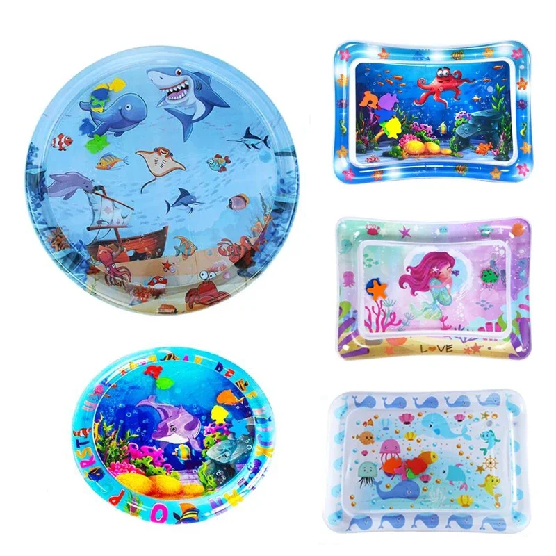 Kids Outdoor Water Play Table - PVC Inflável Round and Square Play