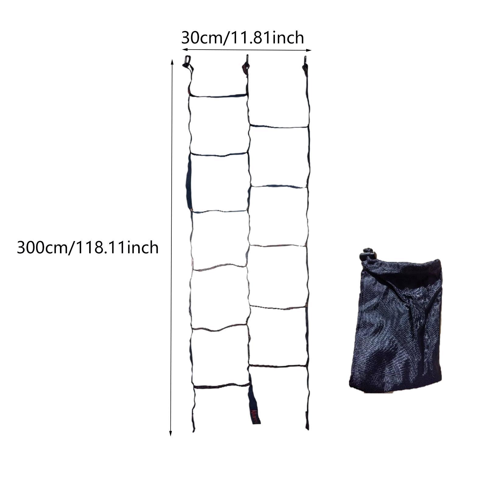 Kids Outdoor Climbing Equipment - Escada de Corda Portátil para Crianças,