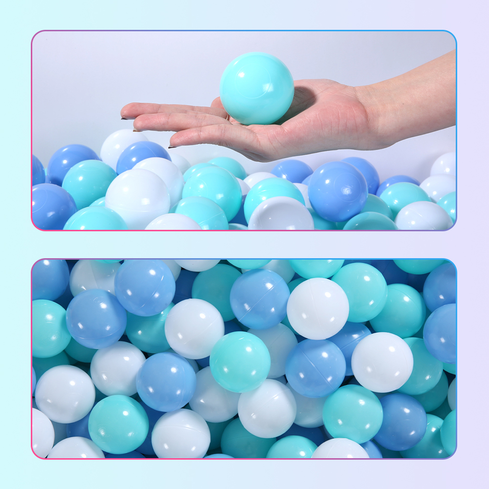 Kids Outdoor House Accessories - 100 pçs cores bolas de plástico