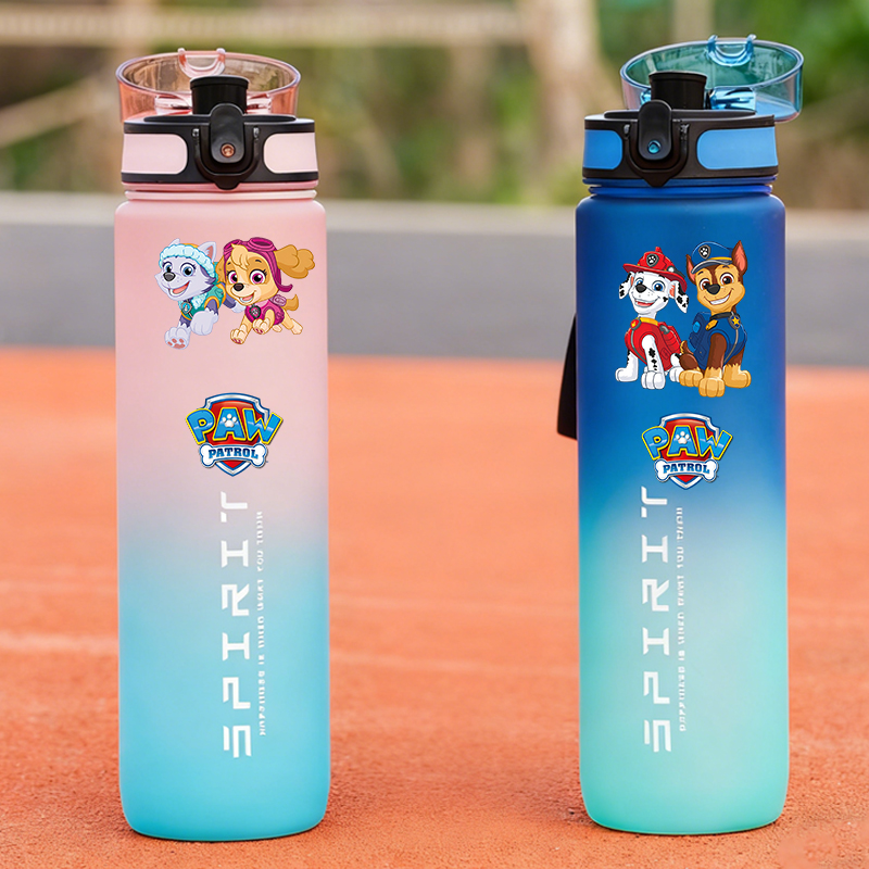 Kids Outdoor Gym - 800ml patrulha pata esportes garrafas de