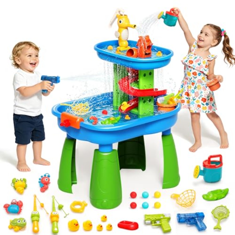 Kids Outdoor Water Play Table - Mesa de água para crianças de