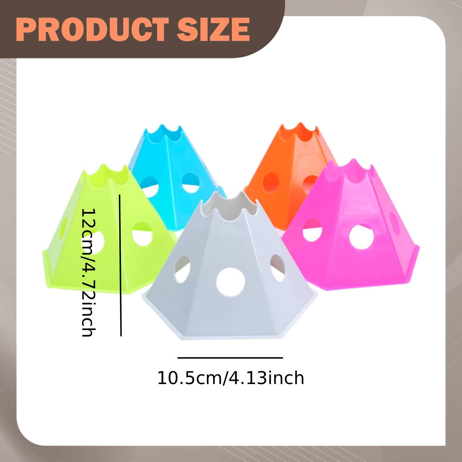 5x Cones de Futebol para Trein - Kids Outdoor Obstacle Course Equipment avaliação e preço