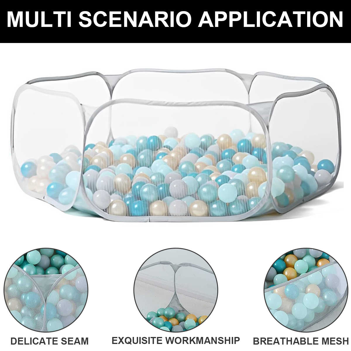 Bebê oceano bola piscina bonit - Kids Outdoor House Accessories avaliação e preço