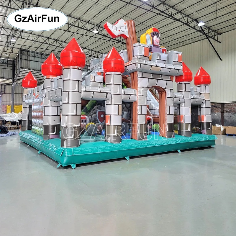 Castelo Inflável Comercial de  - Kids Outdoor Obstacle Course Equipment avaliação e preço