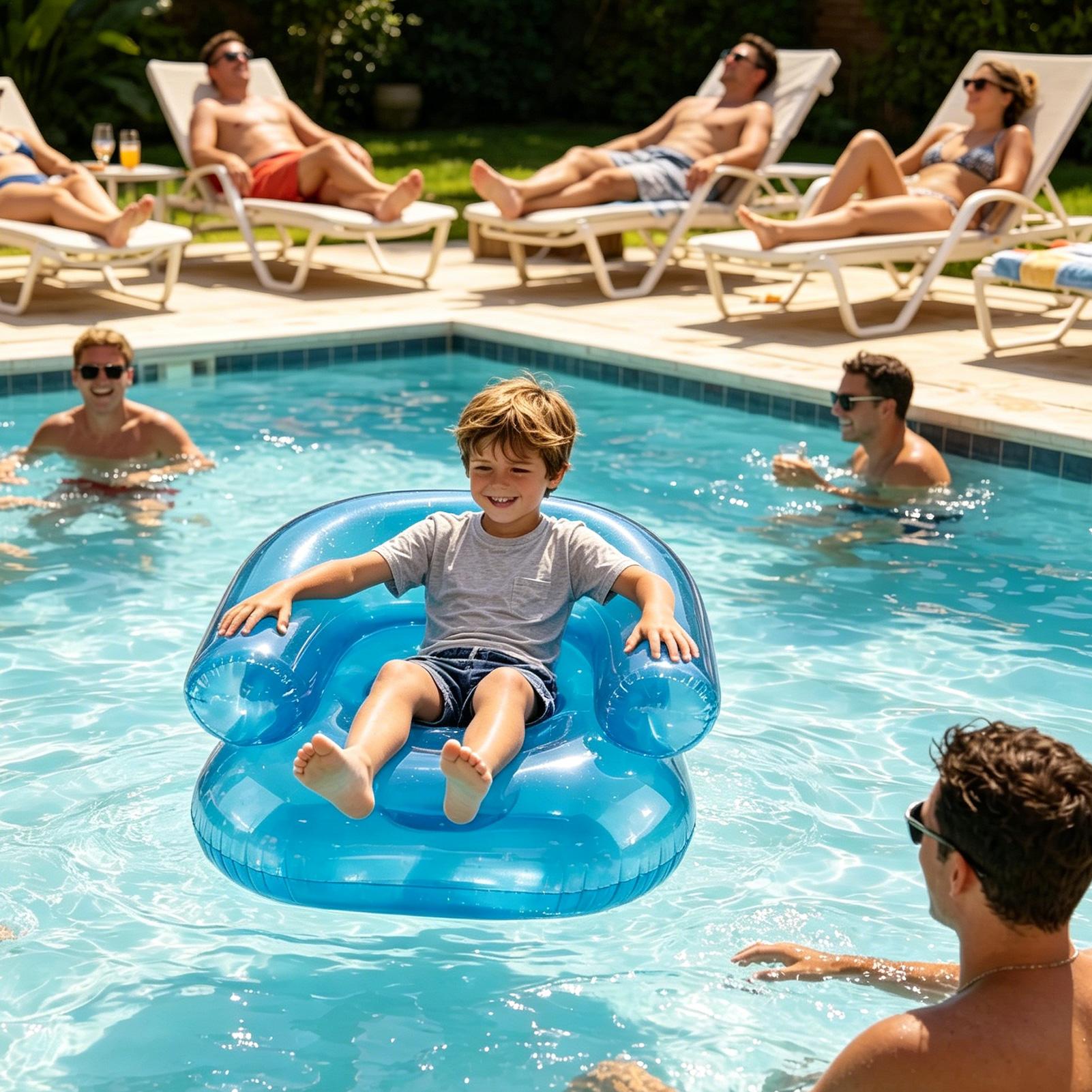 Cadeira inflável para crianças - Kids Outdoor Chair avaliação e preço