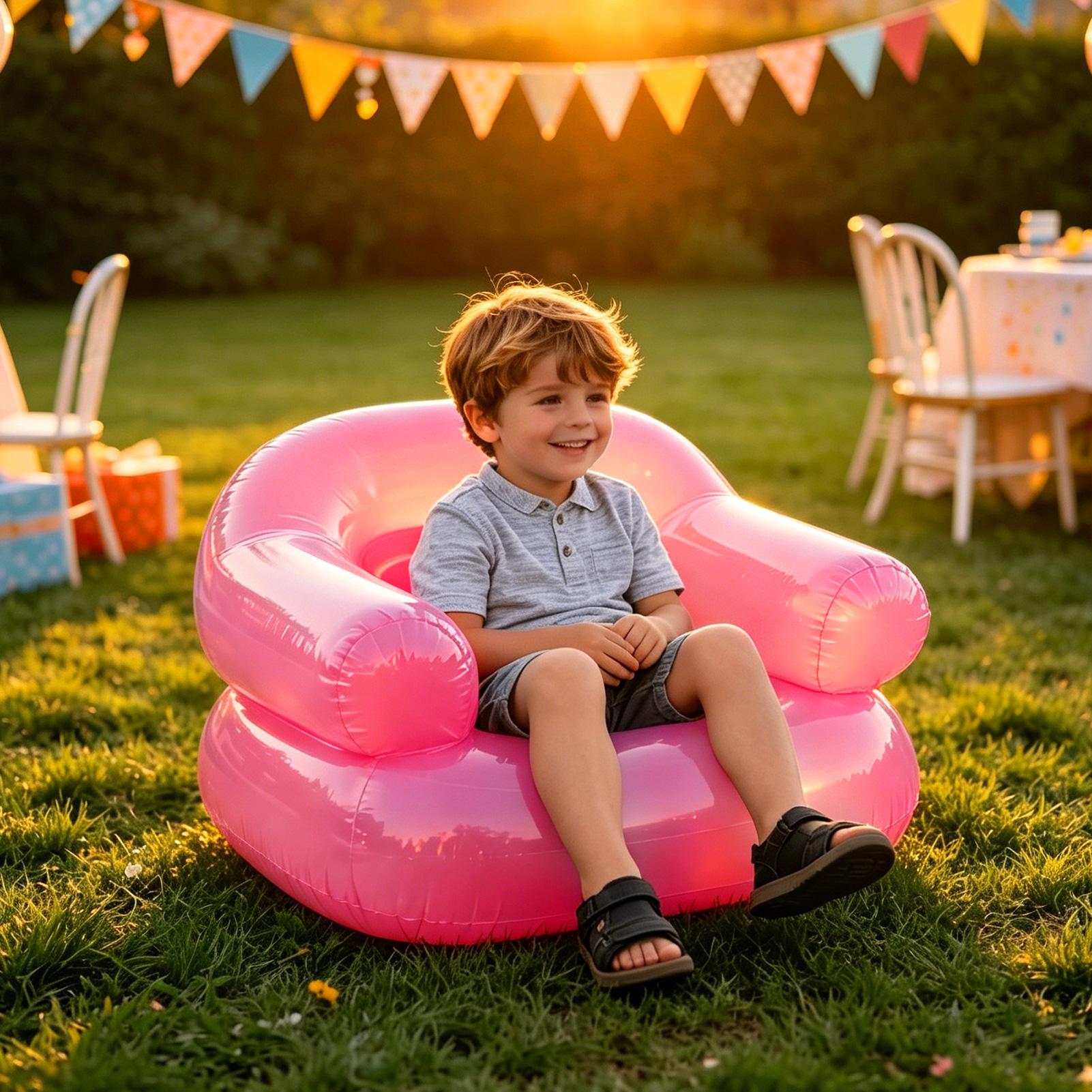 Cadeira inflável para crianças - Kids Outdoor Chair avaliação e preço
