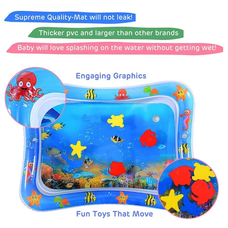 PVC Inflável Round and Square  - Kids Outdoor Water Play Table avaliação e preço
