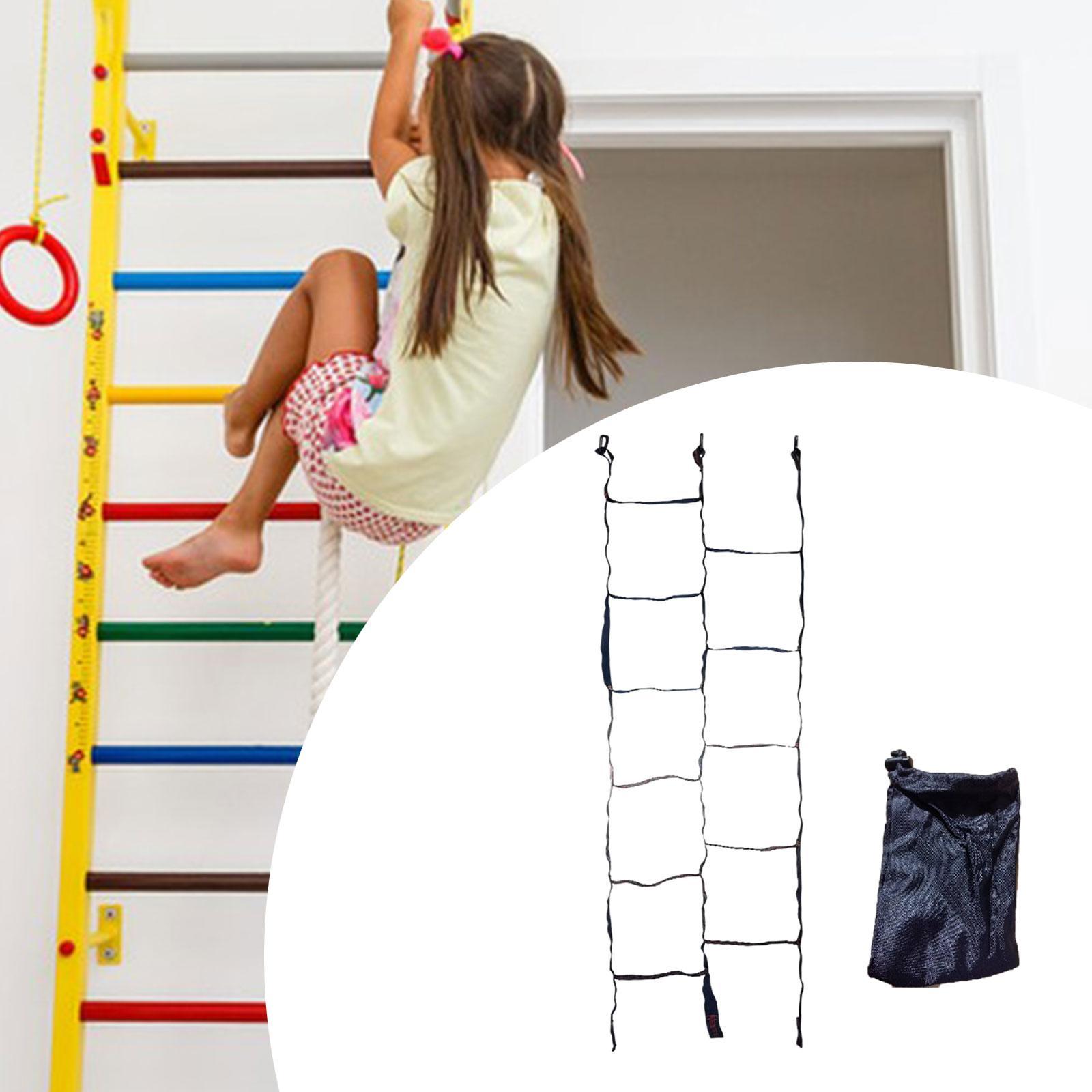 Escada de Corda Portátil para  - Kids Outdoor Climbing Equipment avaliação e preço