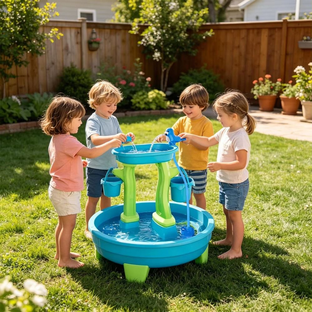 Bomba de Água Portátil Sem Per - Kids Outdoor Water Play Table avaliação e preço