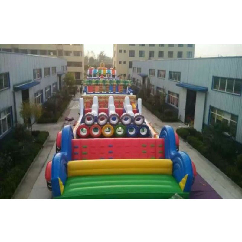 Curso de obstáculos infláveis  - Kids Outdoor Obstacle Course Equipment avaliação e preço