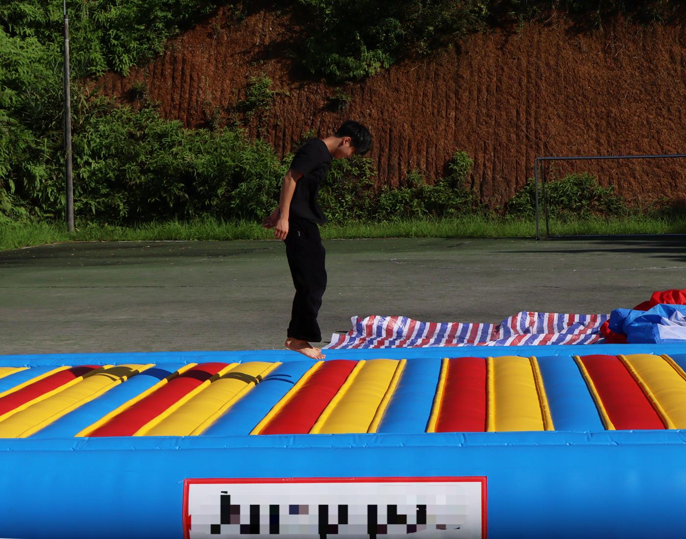 Almofada de salto inflável par - Kids Outdoor Gym avaliação e preço