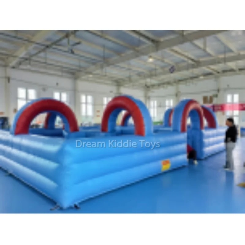 Túnel Inflável Gigante de PVC  - Kids Outdoor Obstacle Course Equipment avaliação e preço