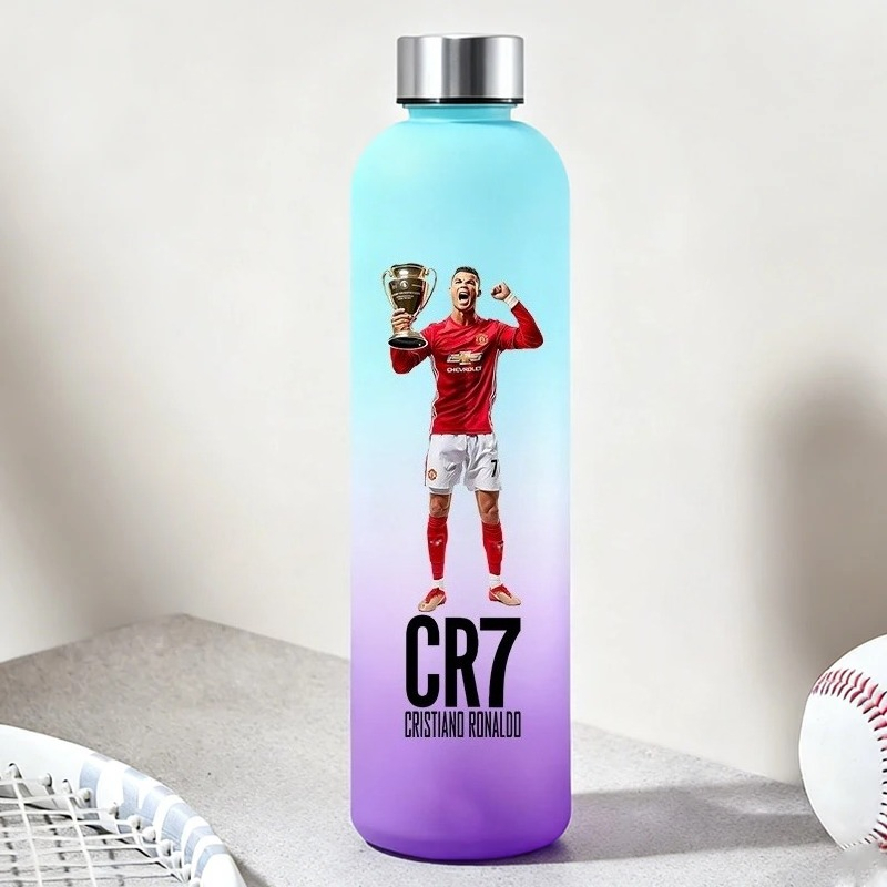 900ml cr7 garrafas de água cas - Kids Outdoor Gym avaliação e preço