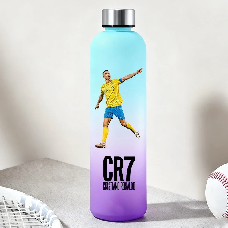 900ml cr7 garrafas de água cas - Kids Outdoor Gym avaliação e preço