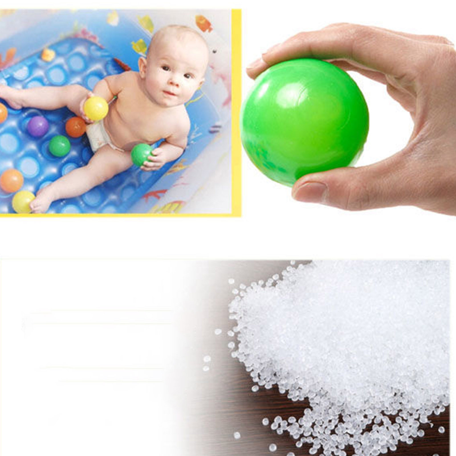 100 Bolas Plásticas de 55MM pa - Kids Outdoor House Accessories avaliação e preço