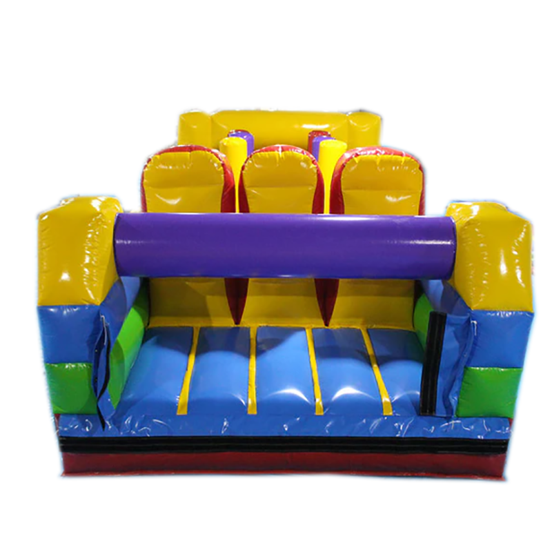 Curso de obstáculos inflável i - Kids Outdoor Obstacle Course Equipment avaliação e preço
