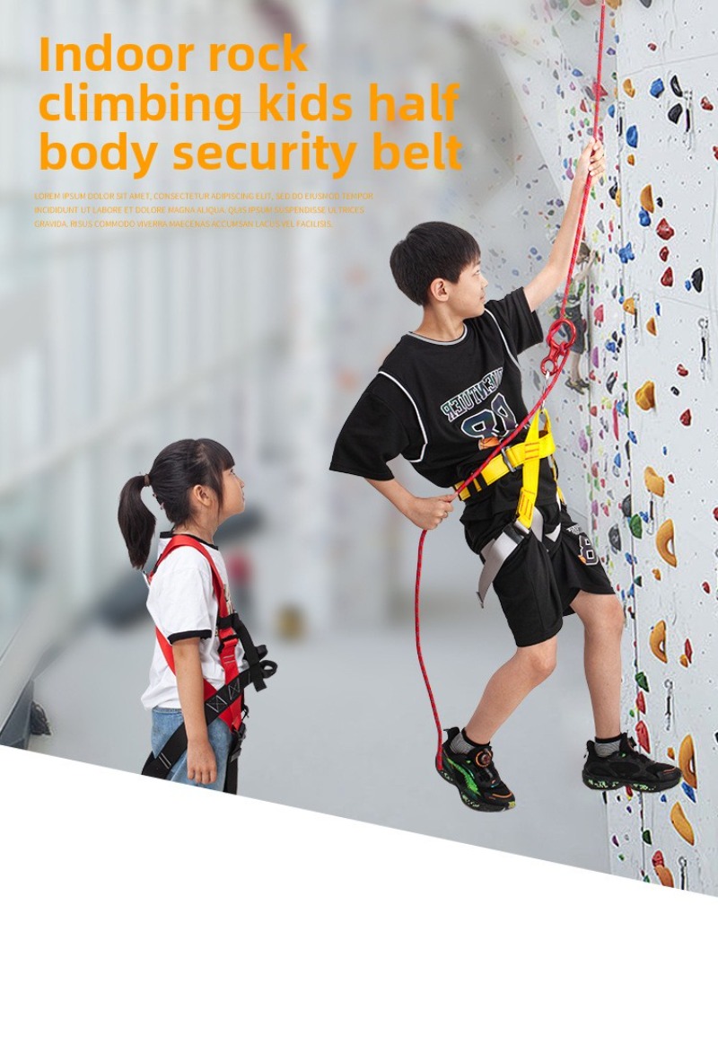 Arnês para crianças ao ar livr - Kids Outdoor Climbing Equipment avaliação e preço