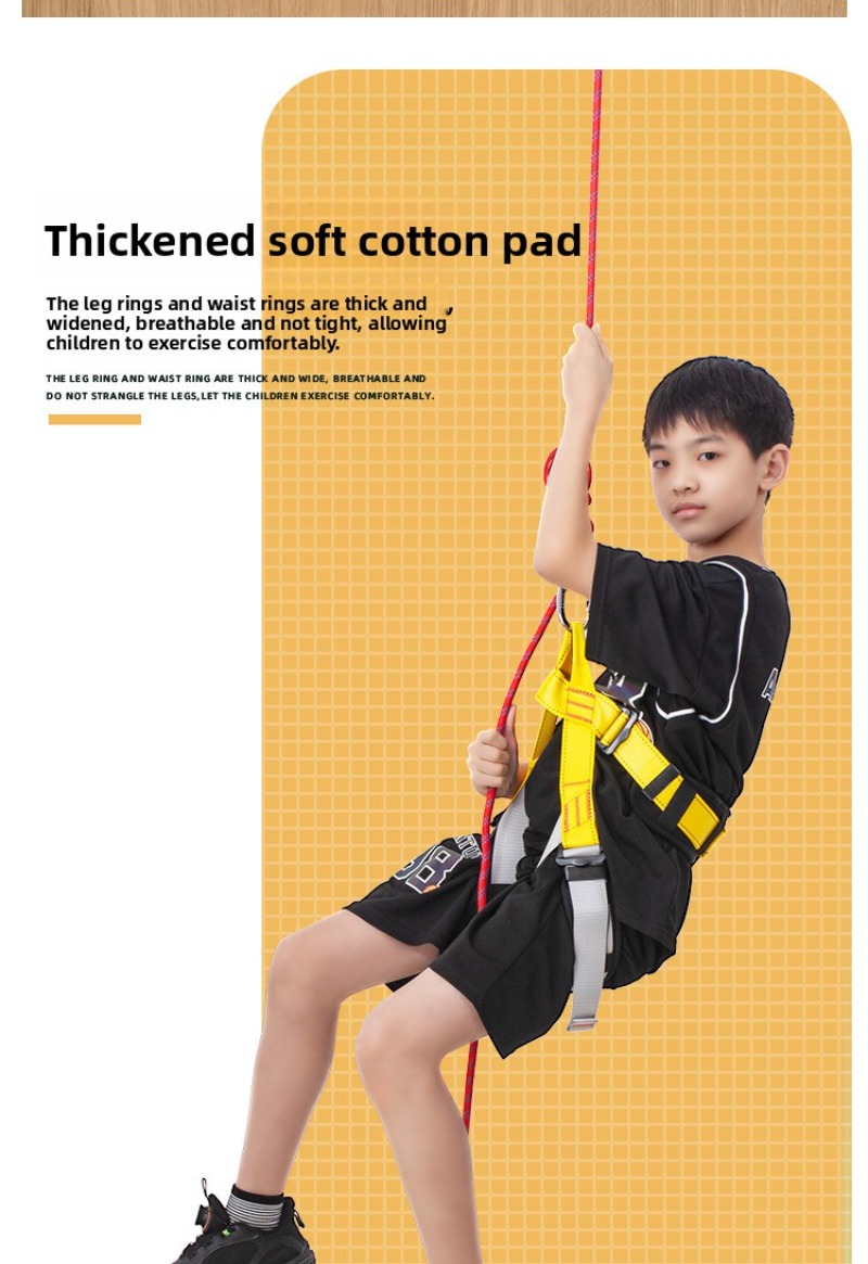 Arnês para crianças ao ar livr - Kids Outdoor Climbing Equipment avaliação e preço